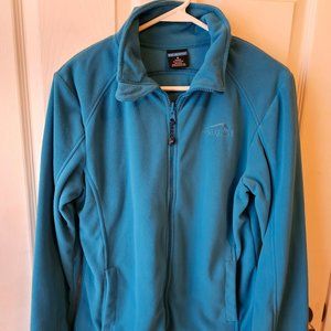 Polar Edge Blue Fleece Jacket, Full-Zip, Size Medium, Used - Good Condition